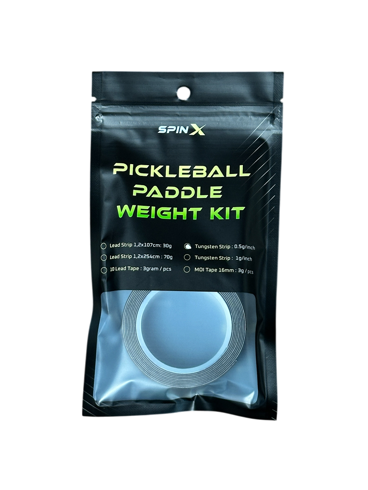 Chì Dán Vợt Pickleball Tungsten SpinX Chính Hãng - Tối Ưu Trọng Lượng - Mở Rộng Điểm Ngọt - Giảm Rung - Tiện Lợi